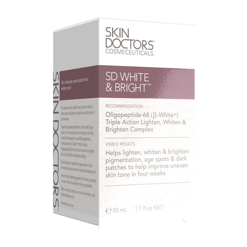 Load image into Gallery viewer, Skin Doctors sd White and Bright Cream Skin Whitening Cream 50ml
