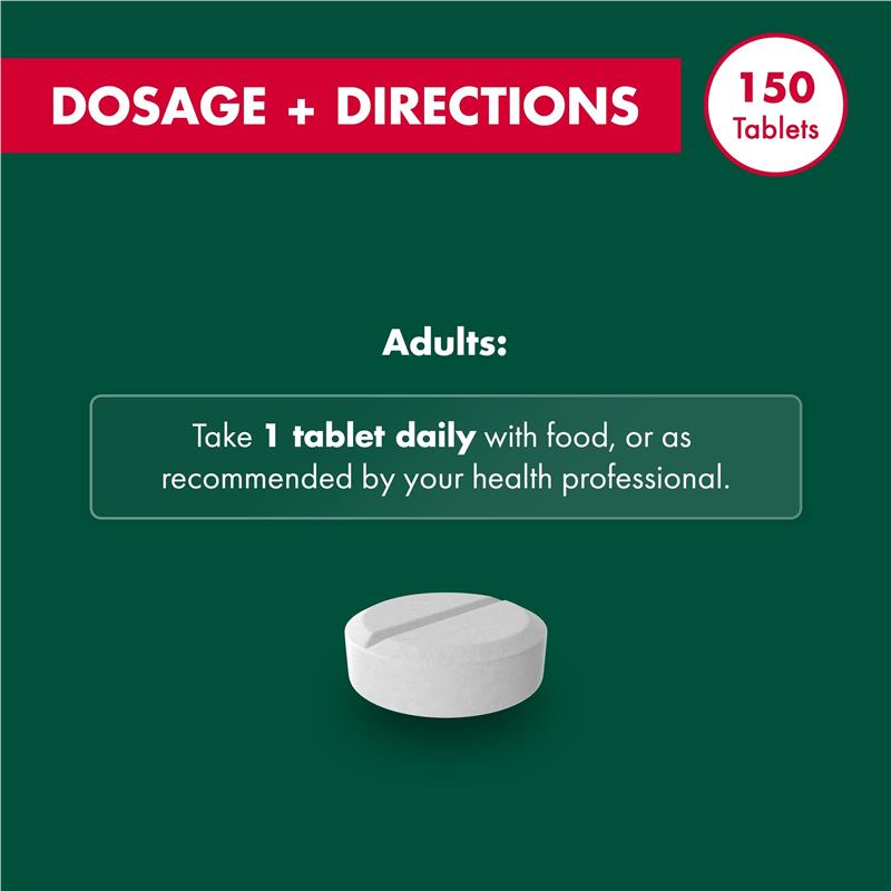 Load image into Gallery viewer, Nature's Own High Strength Magnesium 150 Tablets
