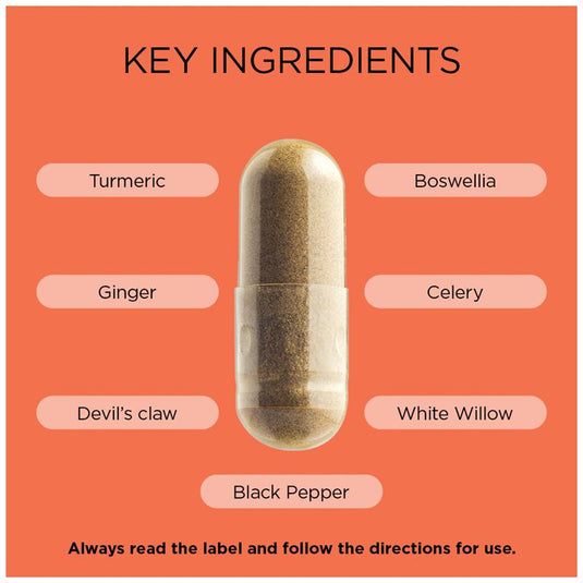 GO Healthy Turmeric Joint Pain Relief 60 Hard Capsules
