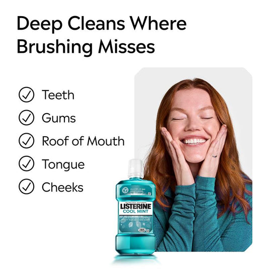 Listerine Mouthwash Cool Mint 500ml