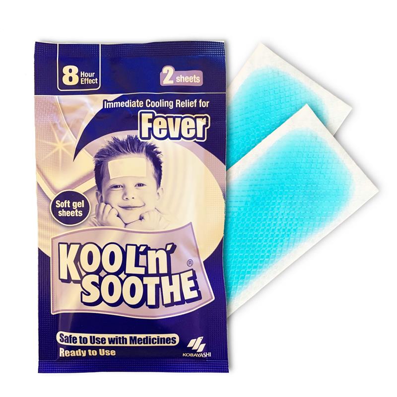 Load image into Gallery viewer, Kool n Soothe Kids Fever Relief 2 Sheets
