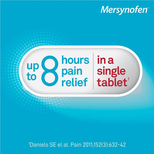 Mersynofen Pain Relief Tablets with Paracetamol + Ibuprofen 12 Pack