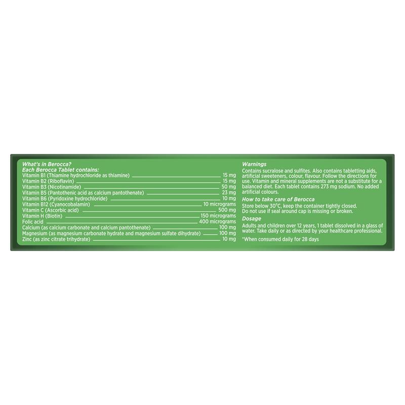 Load image into Gallery viewer, Berocca Energy Orange 30 Effervescent Tablets
