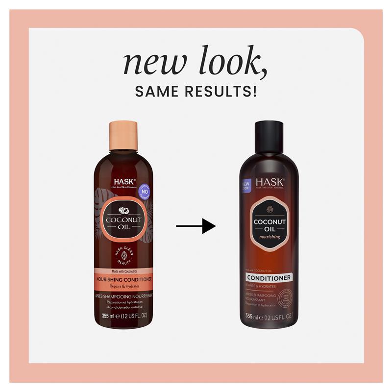 Load image into Gallery viewer, Hask Coconut Oil Nourishing Conditioner 355ml
