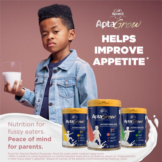 AptaGrow Nutrient-Dense Milk Drink From 3+ Years 900g