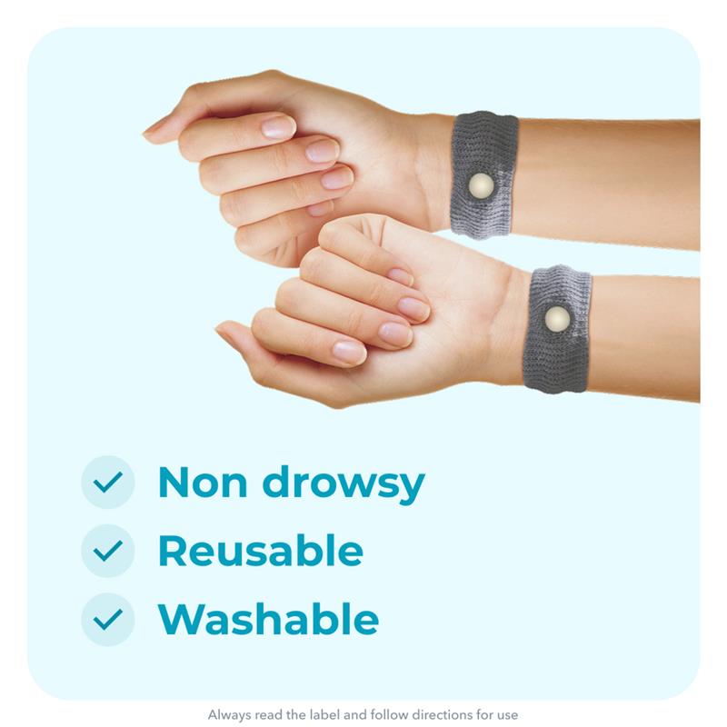Load image into Gallery viewer, Travacalm Travel Sickness Travel Band 2 Pack

