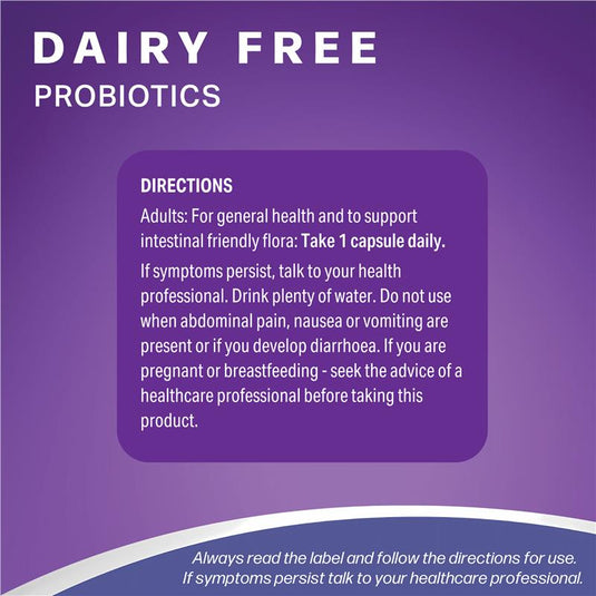 Gastrohealth Dairy Free Probiotic 30 Capsules