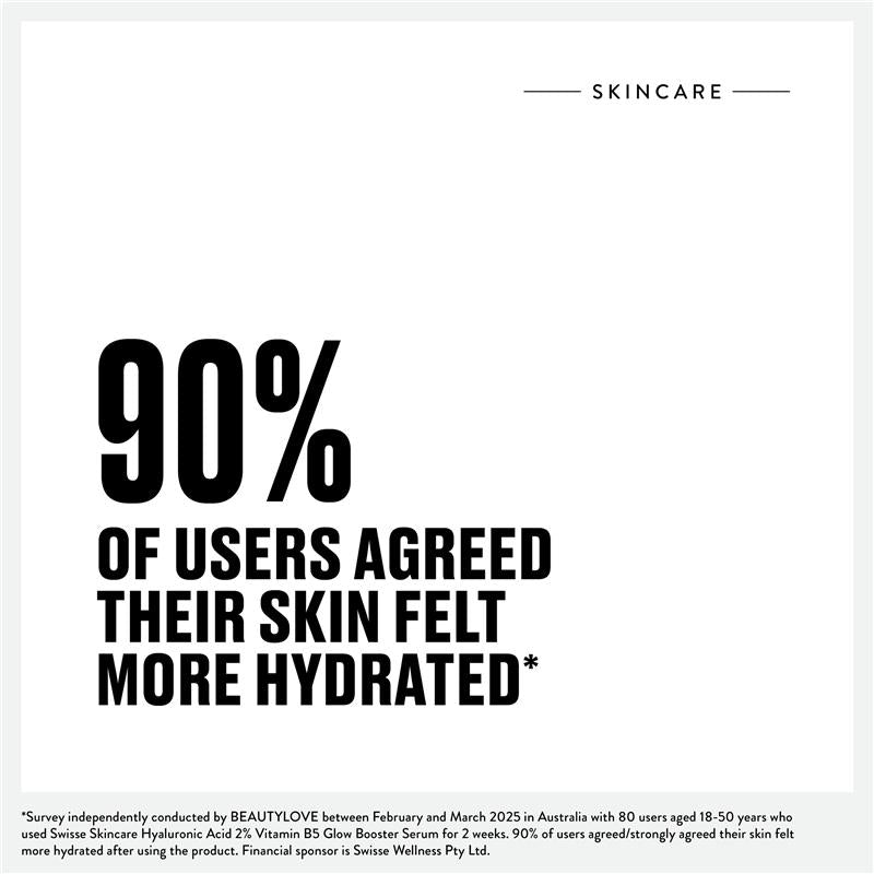 Load image into Gallery viewer, Swisse Skincare Hyaluronic 2% Vitamin B5 Glow Booster Serum 50ml
