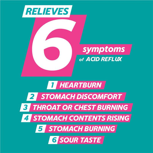 Gaviscon Dual Action Peppermint 64 Chewable Tablets