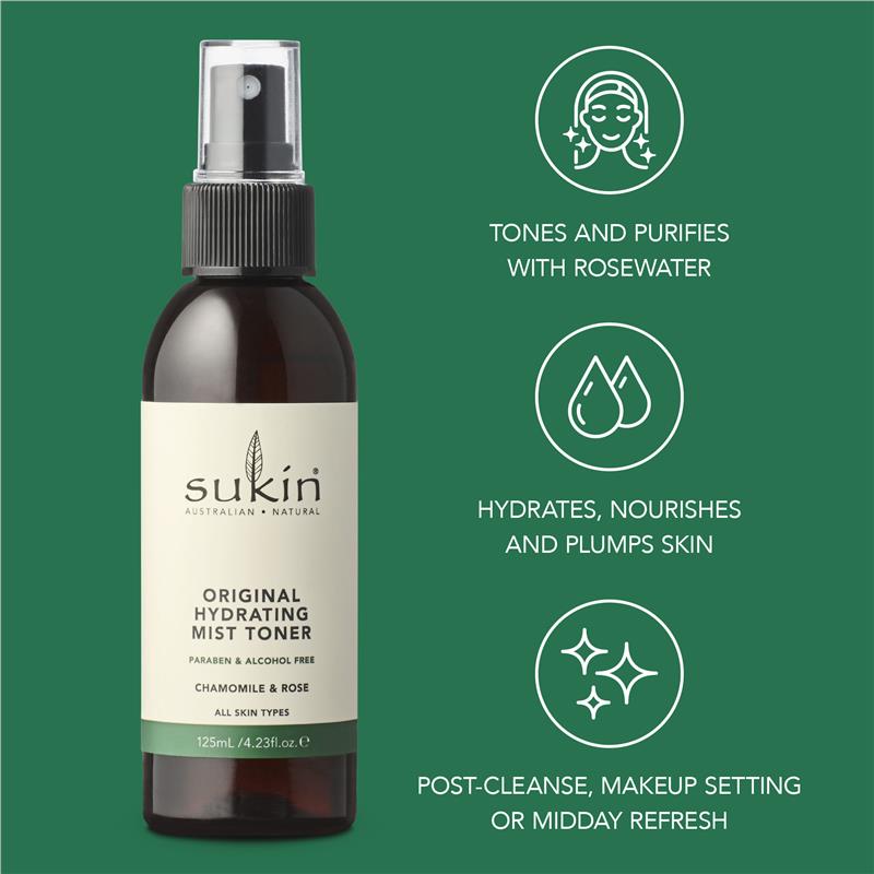 Load image into Gallery viewer, Sukin Signature Hydrating Mist Toner 125ml
