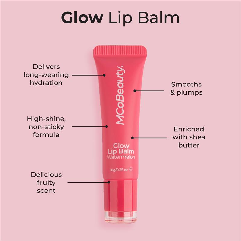 Load image into Gallery viewer, MCoBeauty Glow Lip Balm Watermelon NEW
