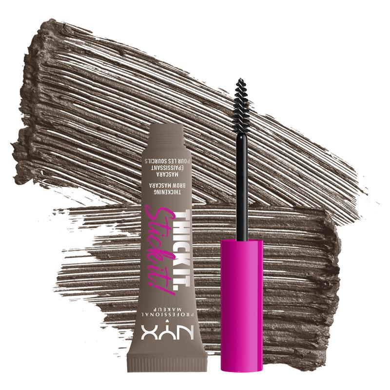 Load image into Gallery viewer, NYX Thick It Stick It Brow Mascara Taupe
