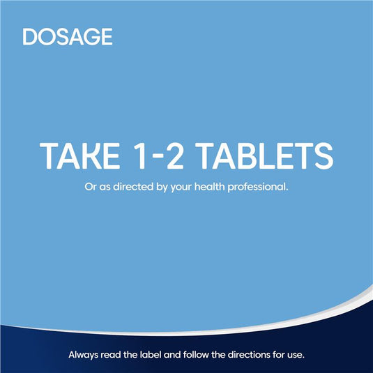 Bioglan Magnesium + Ashwagandha Relax Calm & Sleep 60 Tablets