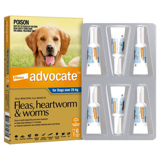 Advocate for Dogs Extra Large over 25 kg 6 pack