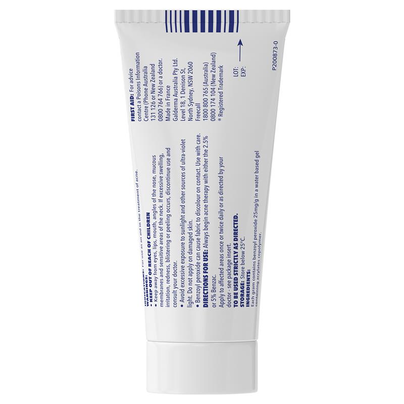 Load image into Gallery viewer, Benzac AC Mild Strength 2.5% Acne Gel 60g
