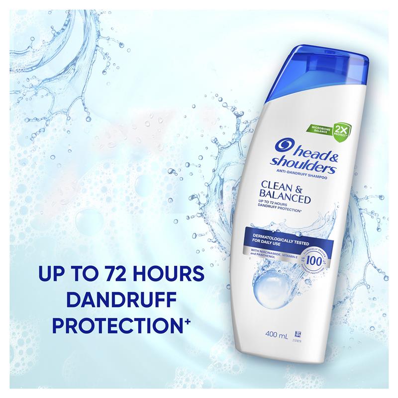 Load image into Gallery viewer, Head &amp; Shoulders Clean &amp; Balanced Anti-Dandruff Shampoo 400mL
