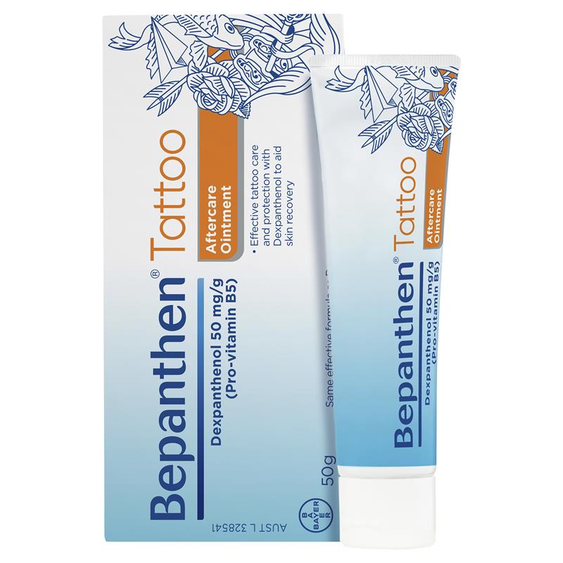 Load image into Gallery viewer, Bepanthen Tattoo Aftercare and Protection Ointment 50g
