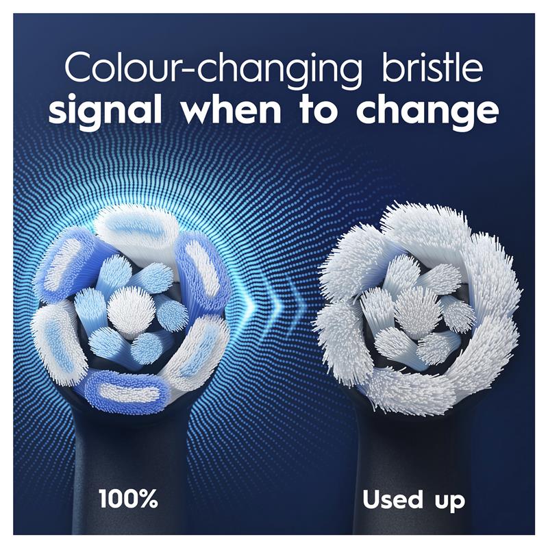 Load image into Gallery viewer, Oral B Power Toothbrush iO Advanced Clean Refills Black 2 Pack
