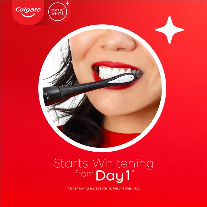 Load image into Gallery viewer, Colgate Optic White Power Toothbrush Soft
