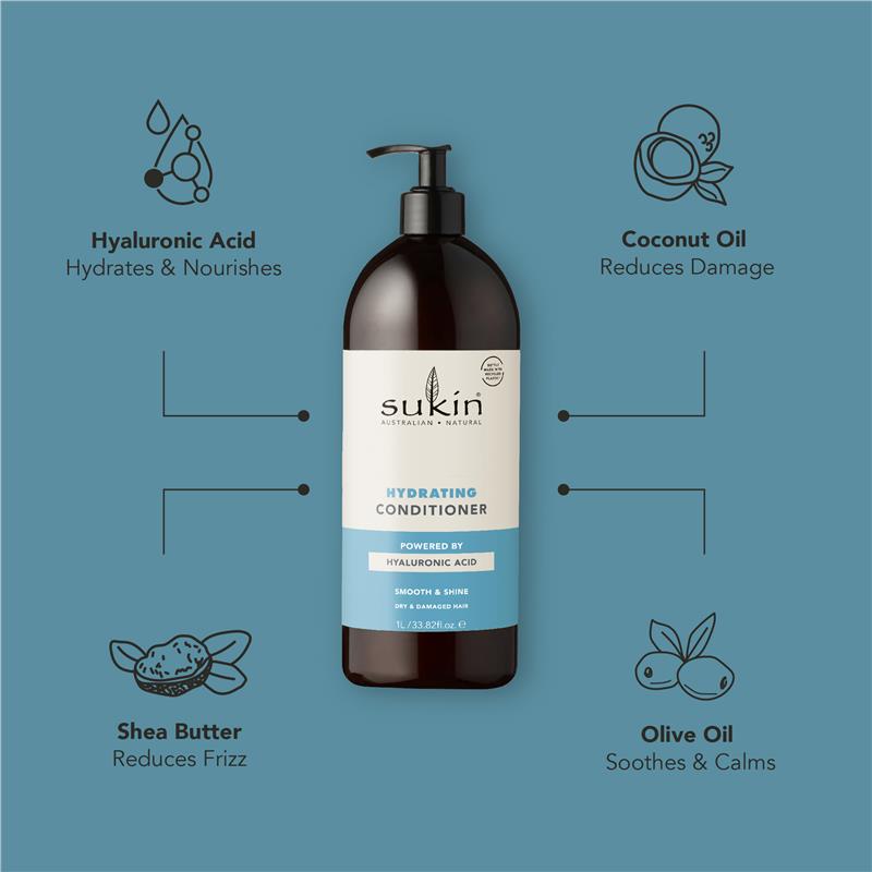 Load image into Gallery viewer, Sukin Hydrating Conditioner 1 Litre
