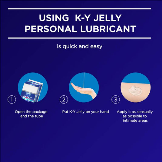 Durex K-Y Jelly Personal Intimate Gel Lubricant 100g