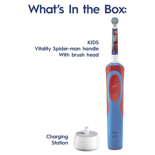 Oral B Power Toothbrush Kids Vitality Spiderman