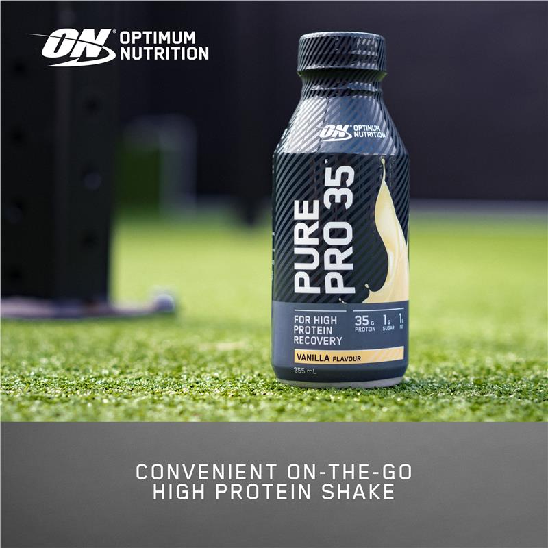 Load image into Gallery viewer, Optimum Nutrition Pure Pro 35 Chocolate 355ml
