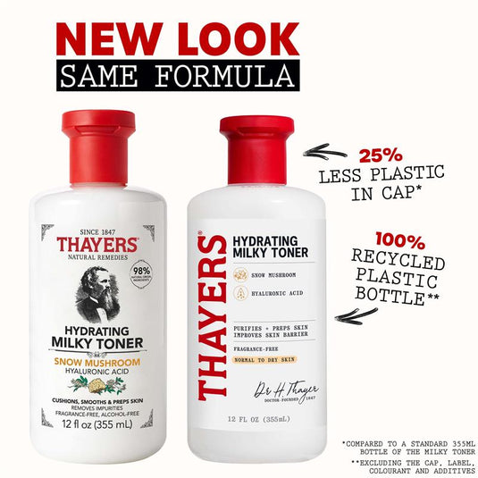Thayers Hydrating Milky Toner With Snow Mushroom & Hyaluronic Acid 355ml