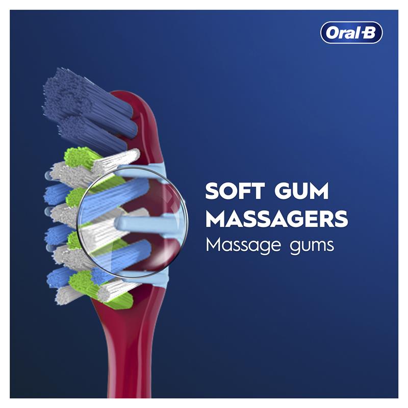 Load image into Gallery viewer, Oral B Toothbrush Cross Action 7 Benefits 5 Pack
