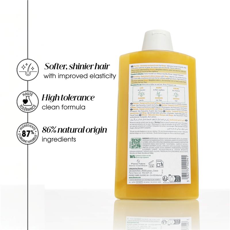 Load image into Gallery viewer, Klorane Shampoo with Mango Butter 400ml
