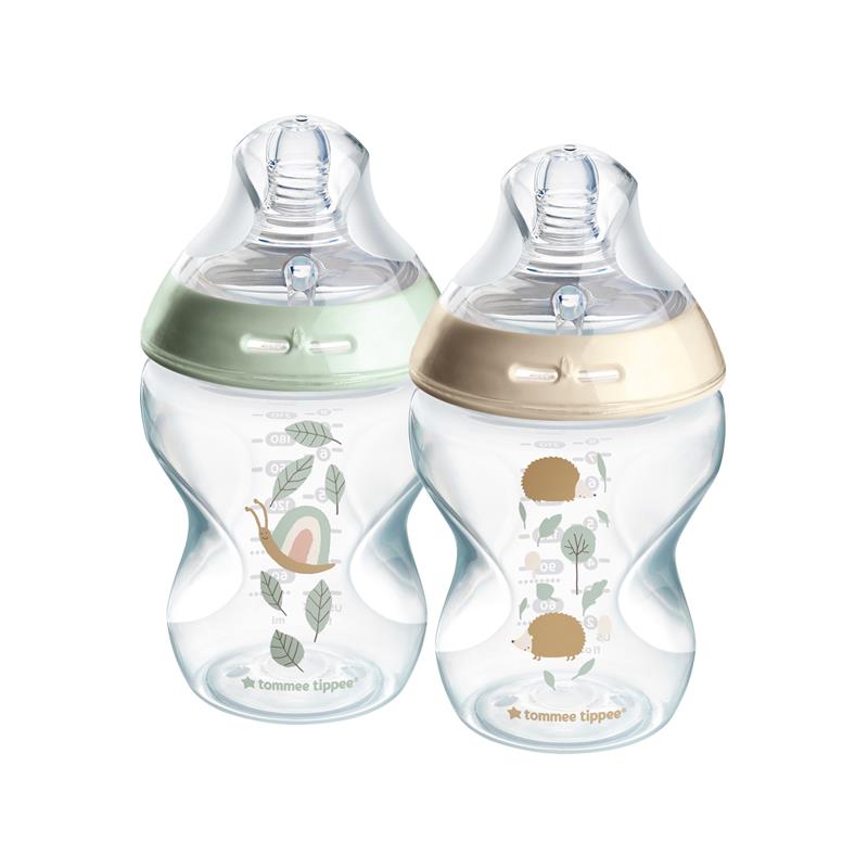 Load image into Gallery viewer, Tommee Tippee Natural Start 260ml PP Decorated Bottles 2 Pack
