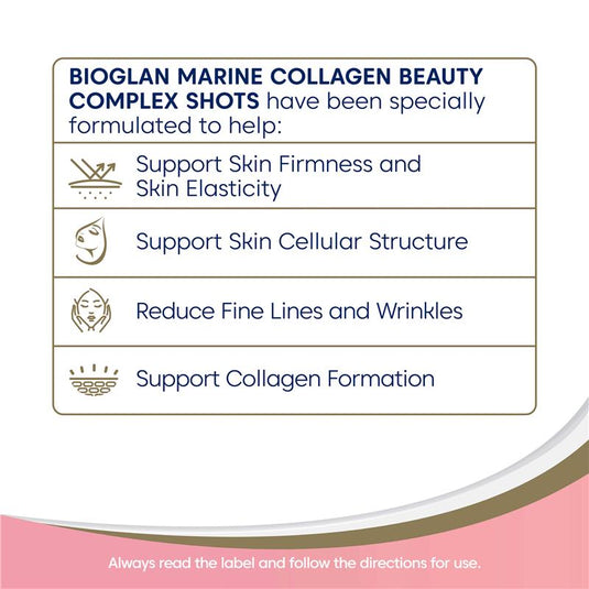 Bioglan Marine Collagen Beauty Complex 25ml x15 Shots