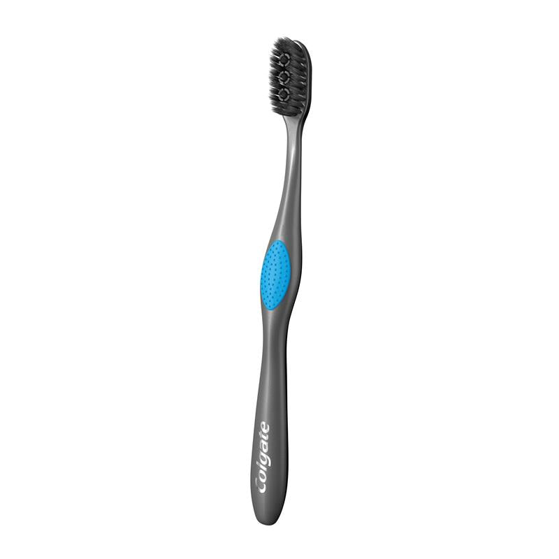 Load image into Gallery viewer, Colgate Toothbrush 360 Charcoal Infused Floss Tip 3 Pack
