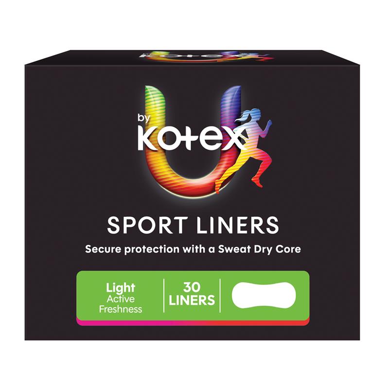 Load image into Gallery viewer, U by Kotex Liners Sport 30 Pack
