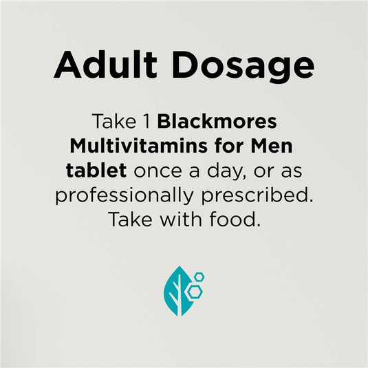Blackmores Multivitamin For Men Sustained Release 60 Tablets
