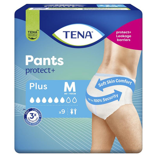 TENA Pants Plus Medium 9 Pack