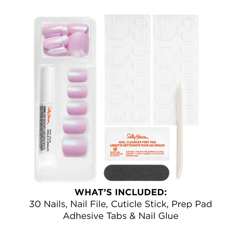 Load image into Gallery viewer, Sally Hansen Salon Effects Perfect Press-On Affairy To Remember 30 Pieces
