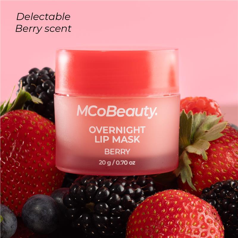 Load image into Gallery viewer, MCoBeauty Overnight Lip Mask Berry
