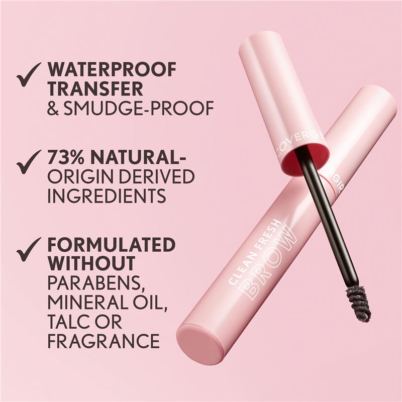 Load image into Gallery viewer, Covergirl Clean Fresh Brow Enhancer Gel Wax 500 Medium Brown
