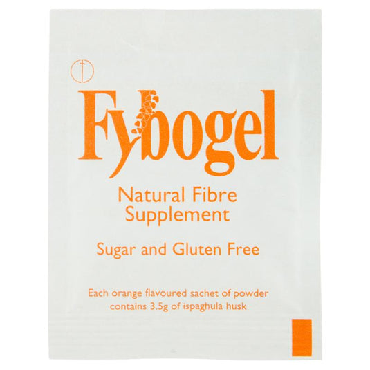 Fybogel Fibre Constipation Relief Supplement Sachets Orange 30 pack