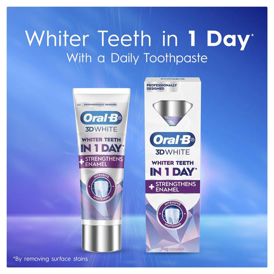 Oral B Toothpaste 3D White Intensive Whitening Diamond Clean 94g