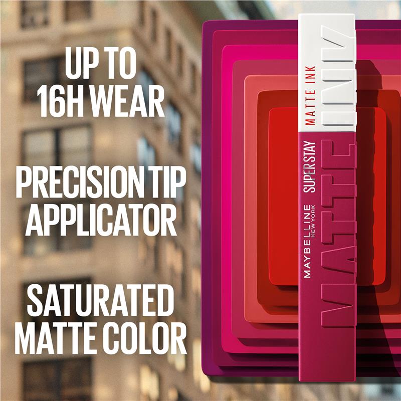 Load image into Gallery viewer, Maybelline Superstay Matte Ink Liquid Lipstick - Romantic 30
