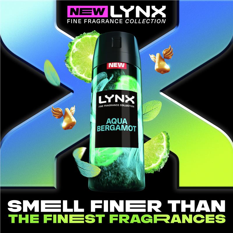 Load image into Gallery viewer, Lynx Fine Fragrance Premium Body Spray Aqua Bergamot 150ml
