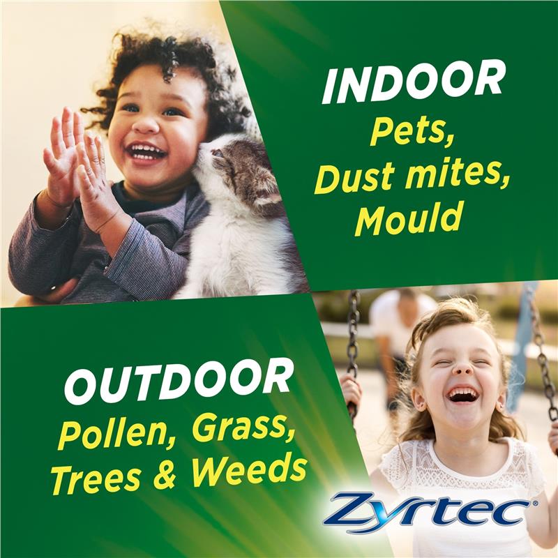Load image into Gallery viewer, Zyrtec Kids Antihistamine Allergy &amp; Hayfever Oral Liquid Grape 60mL
