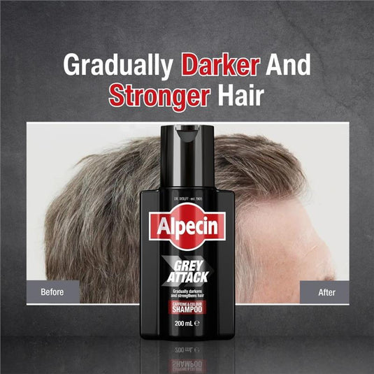 Alpecin Grey Attack Caffeine & Colour Shampoo 200ml