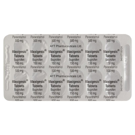 Maxigesic Double Action Combination Pain Relief 12 Tablets