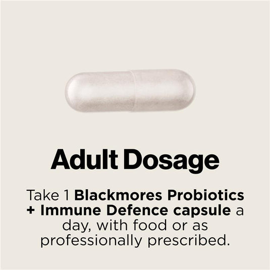 Blackmores Probiotics+ Immune Defence 30 Capsules