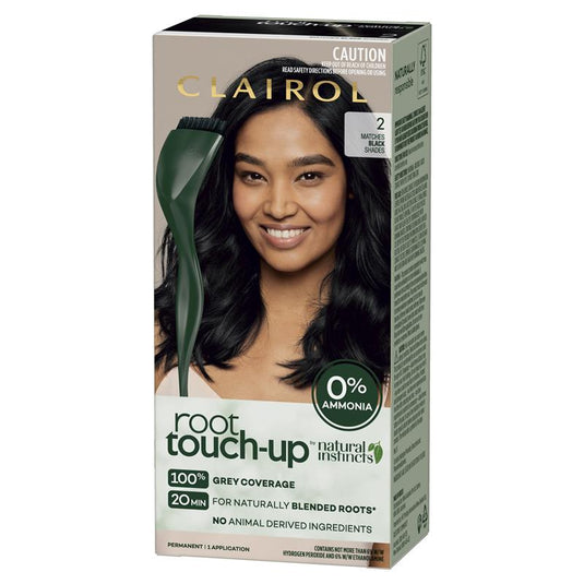 Clairol Root Touch Up Natural Instincts 2 Black Permanent Hair Colour