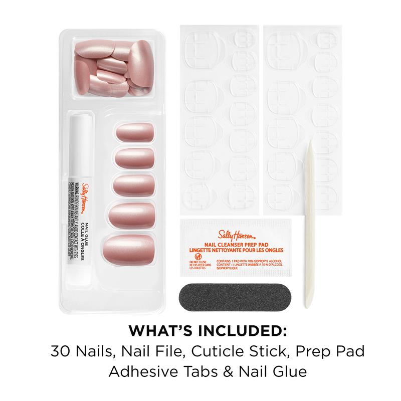Load image into Gallery viewer, Sally Hansen Salon Effects Perfect Press-On Out Of This Pearl 30 Pieces
