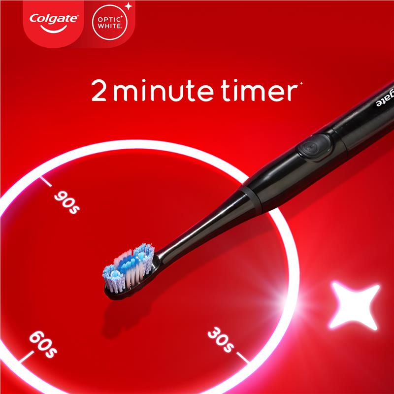 Load image into Gallery viewer, Colgate Optic White Power Toothbrush Soft
